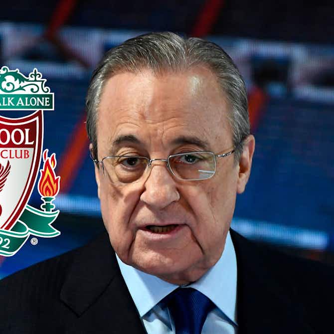 Preview image for Liverpool table second bid: Testing Florentino Perez’s resolve for potential Mo Salah heir – report