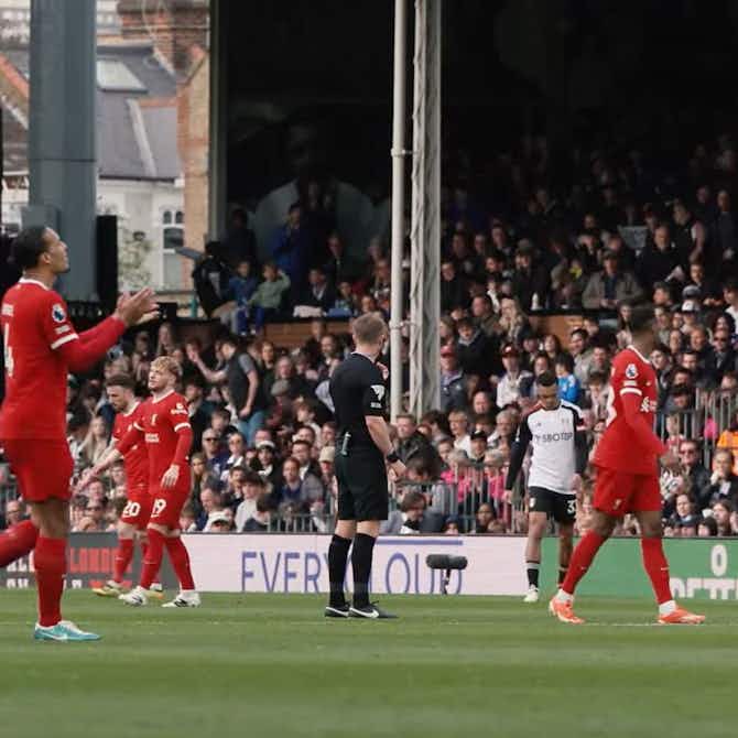 Preview image for (Video) Virgil van Dijk’s half-time reaction against Fulham was telling