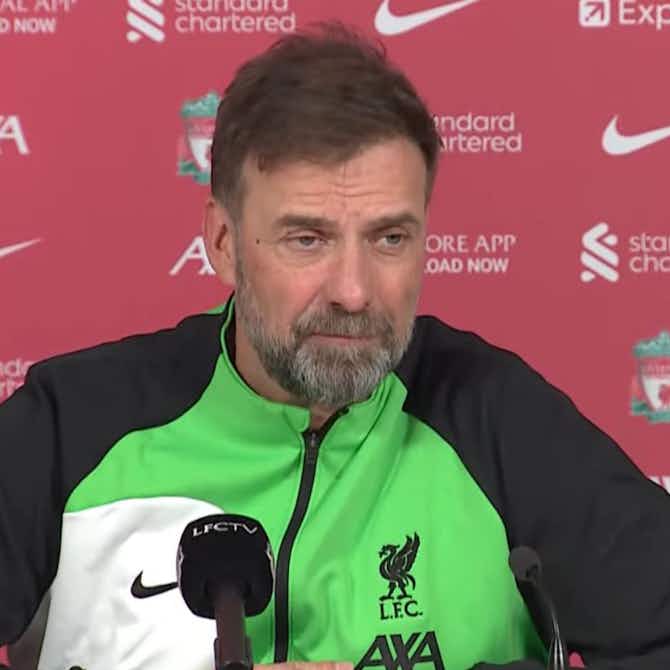 Preview image for (Video) Klopp glows with praise for player ‘people will talk about in 40 years time’