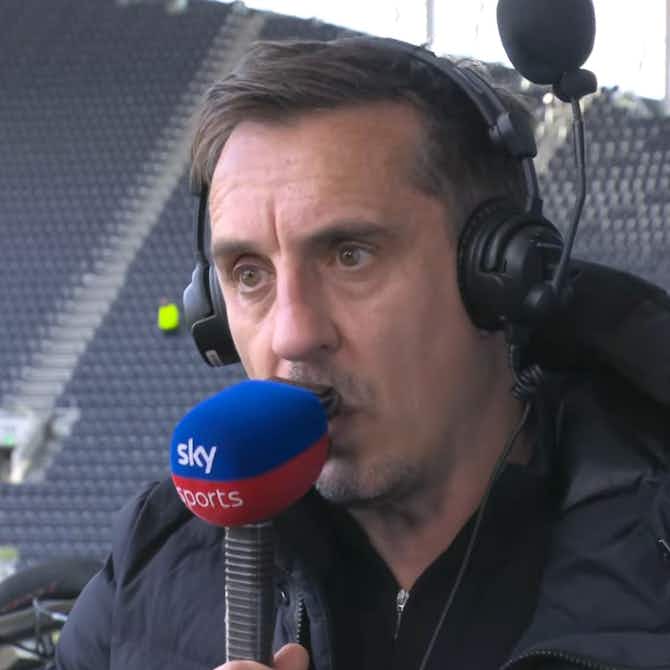 Preview image for (Video) Gary Neville thinks Liverpool stalwart has ‘hit a brick wall’ – ‘needs’ a break