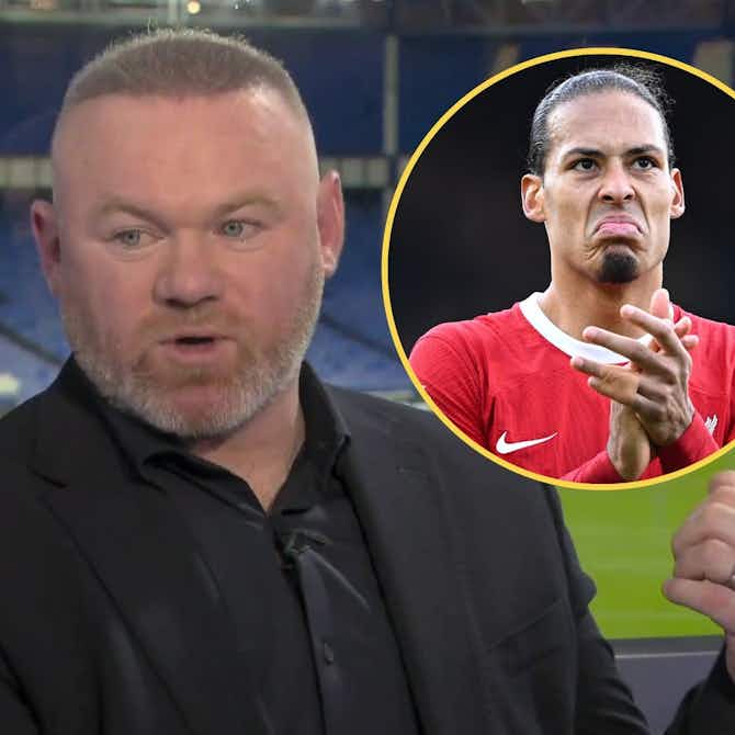 Preview image for Wayne Rooney can’t believe what Van Dijk did immediately after awful Everton defeat