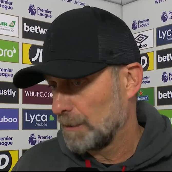 Preview image for (Video) ‘That’s done’ – Jurgen Klopp clears up Mo Salah flashpoint as Liverpool frustrated again