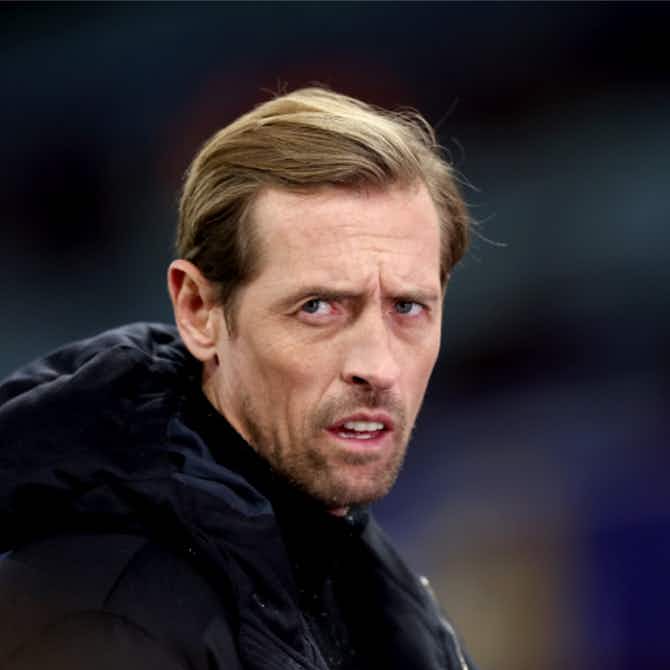 Preview image for Peter Crouch calls out ‘sloppy’ Liverpool duo over costly first-half moment v West Ham