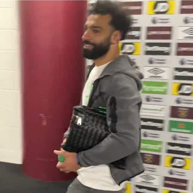 Preview image for (Video) Mo Salah’s curt reply in post-match mixed zone will have Liverpool fans terrified