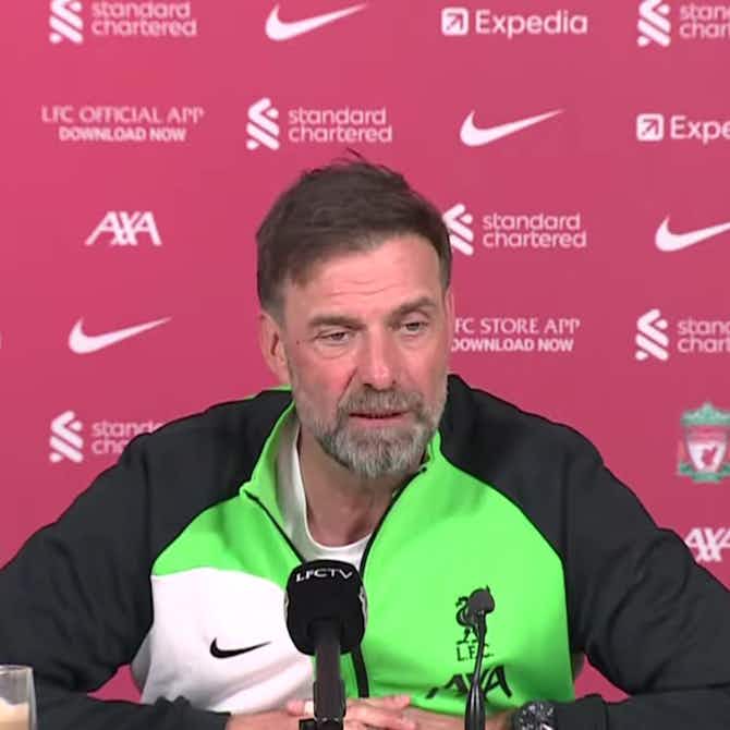 Preview image for (Video) Klopp admits Liverpool have been ‘very tense’ and blames ‘super-intensive period’