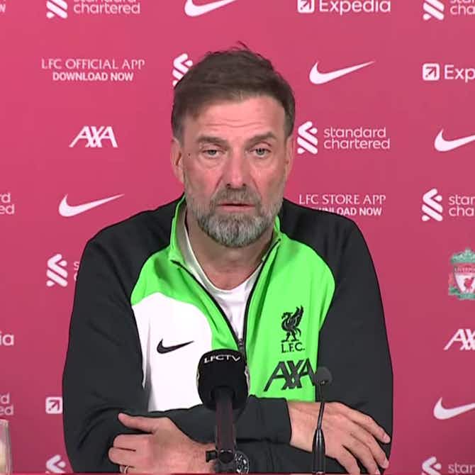 Preview image for (Video) Klopp’s latest comments on Liverpool departure will pull at fans’ heartstrings