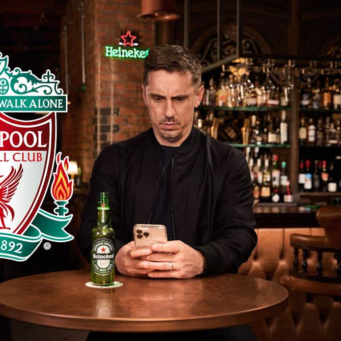 Preview image for Gary Neville will seriously regret premature Liverpool comments he made after United howler