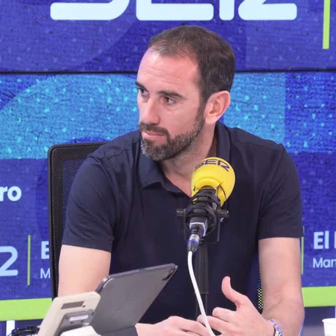 Preview image for Atletico Madrid legend Diego Godin picks out Barcelona icon as favourite central defender