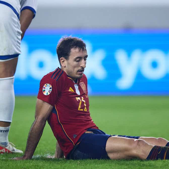 Preview image for Real Sociedad star leaves Spain camp after suffering hamstring injury against Cyprus