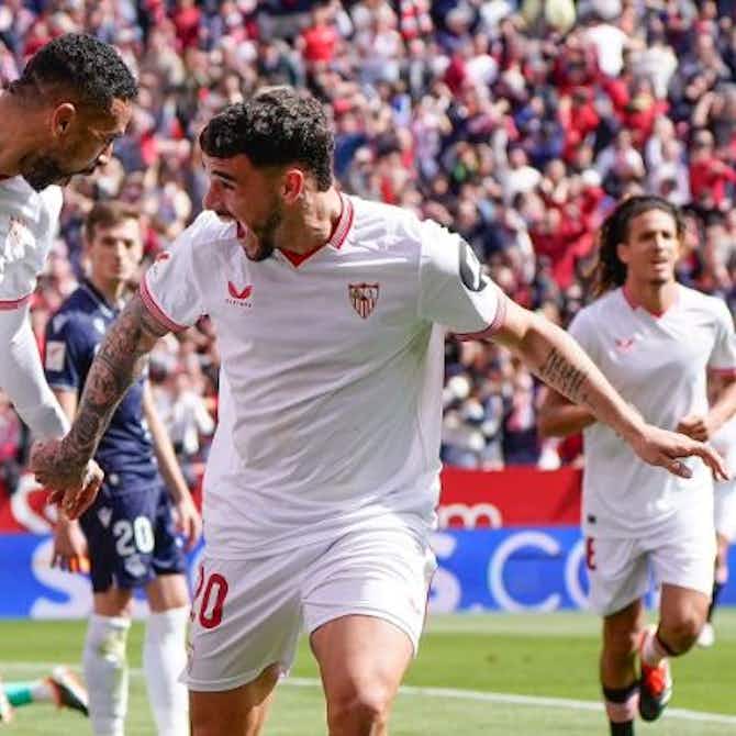 Preview image for La Liga round-up: Sevilla edge out Real Sociedad, six-goal thriller at the Coliseum, Cadiz hold Rayo Vallecano