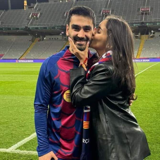 Preview image for Ilkay Gundogan’s wife wades into dressing room divide with other Barcelona players