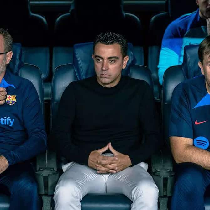 Preview image for Barcelona manager Xavi Hernandez could be let go within five days with replacement lined up