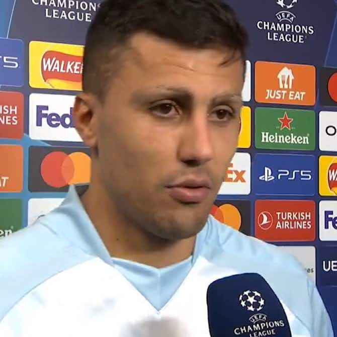 Preview image for Manchester City’s Rodri Hernandez goes down with bitter response to Real Madrid defeat