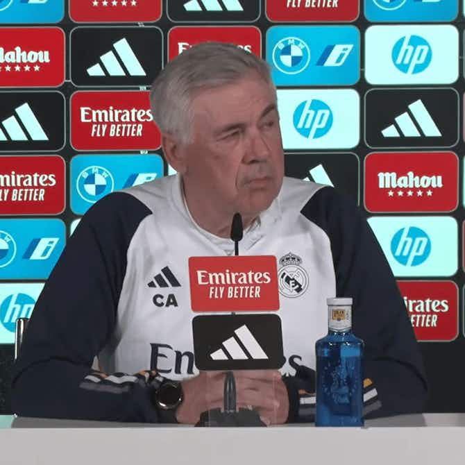 Preview image for Carlo Ancelotti addresses criticism of Real Madrid’s style against Manchester City – “I’m not surprised”