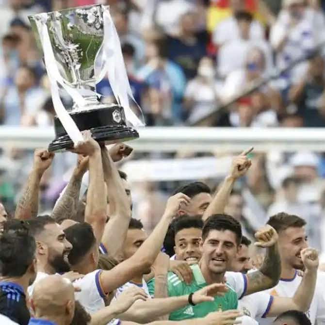 Preview image for Real Madrid to be presented with La Liga trophy in public and private following disagreement with federation