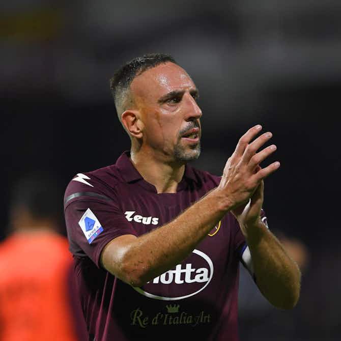 Preview image for Ribery leaves Salernitana waiting for Bayern Munich role