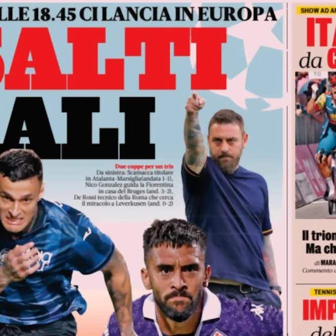 Preview image for Today’s Papers: Italian clubs aim for Finals, talks for a new Juventus