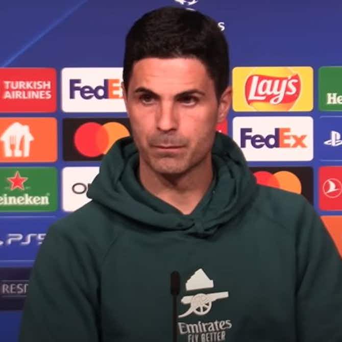 Preview image for Arteta says Arsenal are ‘very close’ after being knocked out of Champions League by Bayern Munich