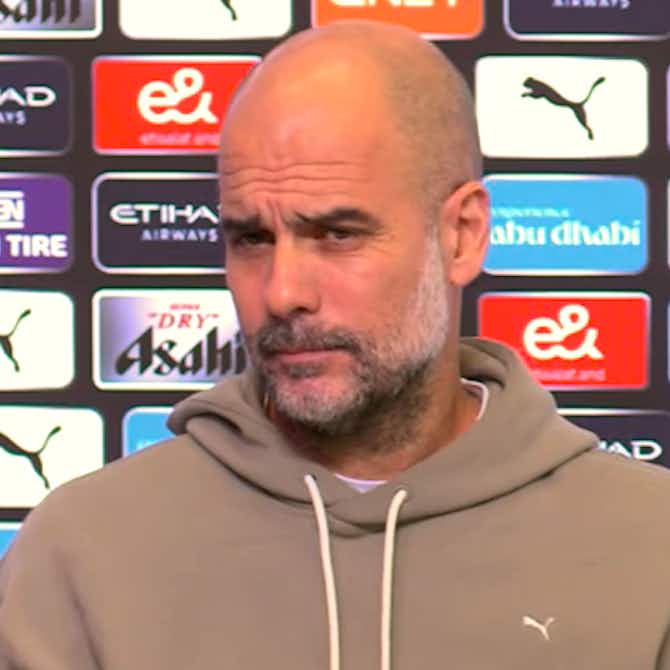 Preview image for WATCH: Guardiola backs Klopp over claims that fixture scheduling behind European exits for English clubs