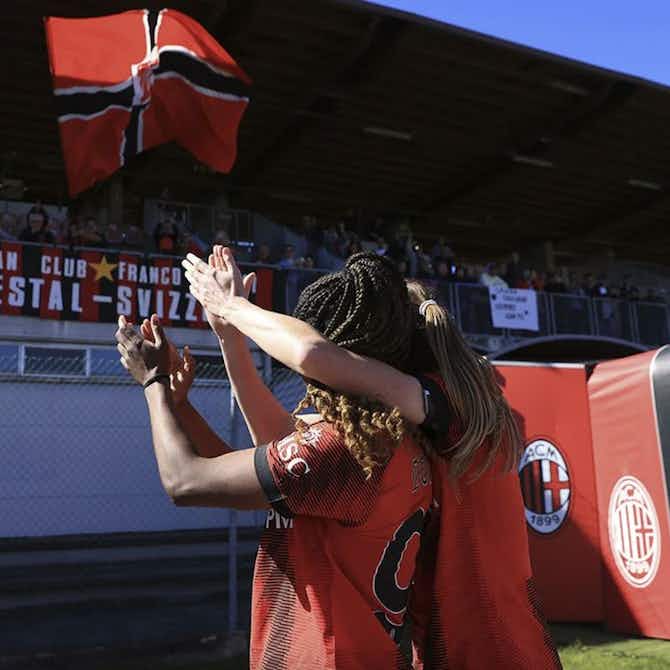 Preview image for Milan Women 4-0 Pomigliano: Dompig nets brace in dominant victory