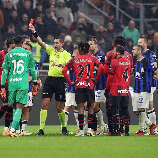 Preview image for Official: Bans handed out to Theo, Calabria and Tomori after Inter defeat