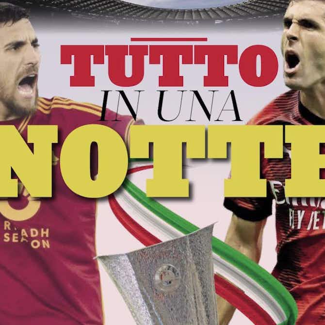 Preview image for GdS: ‘All in one night’ – De Rossi and Pioli prepare for a gladiatorial showdown