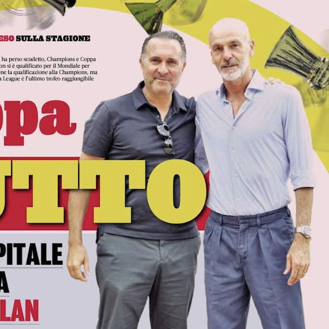 Preview image for GdS: ‘Go through or go home’ – why the Roma game will be decisive for Pioli’s future