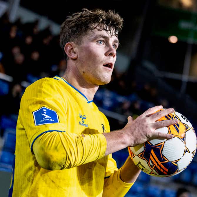 Preview image for “I’ve not talked to Celtic,” Danish striker Mathias Kvistgaarden