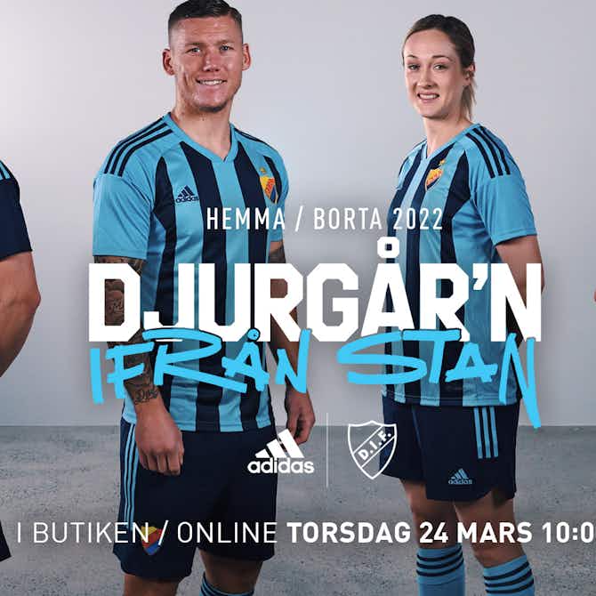 Imagem de visualização para Camisas do Djurgårdens IF 2022 são reveladas pela Adidas