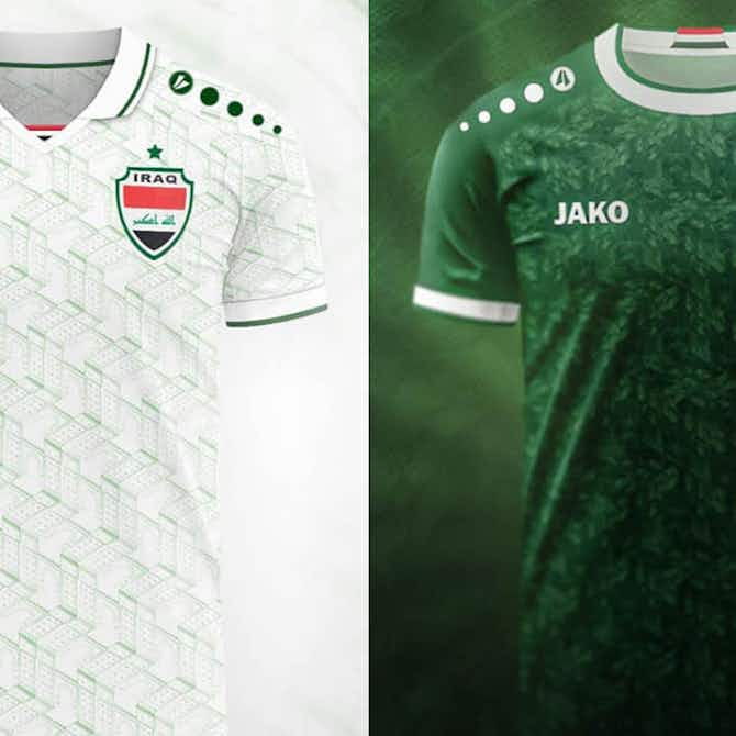 Imagem de visualização para Camisas do Iraque 2022-2023 são reveladas pela JAKO