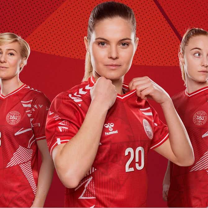 Imagem de visualização para Hummel lança camisas da Dinamarca para a Copa do Mundo Feminina 2023