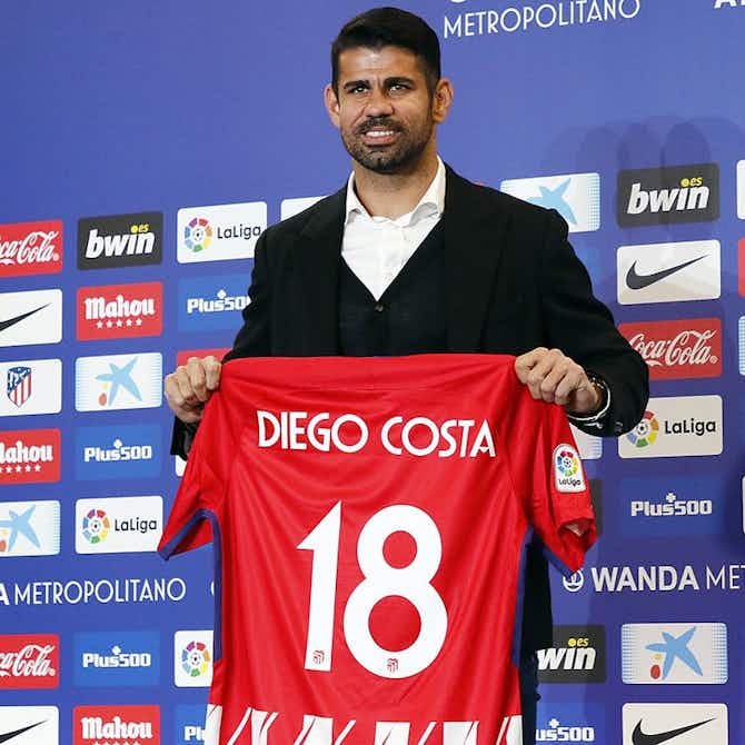 Imagem de visualização para Apresentado no Atlético de Madrid, Diego Costa espera recuperar a boa fase e sonha com a Copa