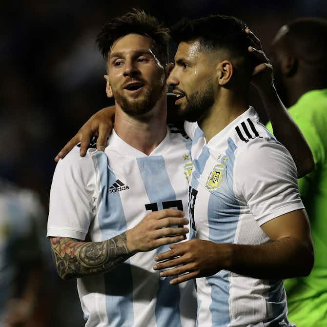 Image d'aperçu pour Avec un triplé de Lionel Messi, l'Argentine a facilement dominé Haïti (4-0) en match de préparation
