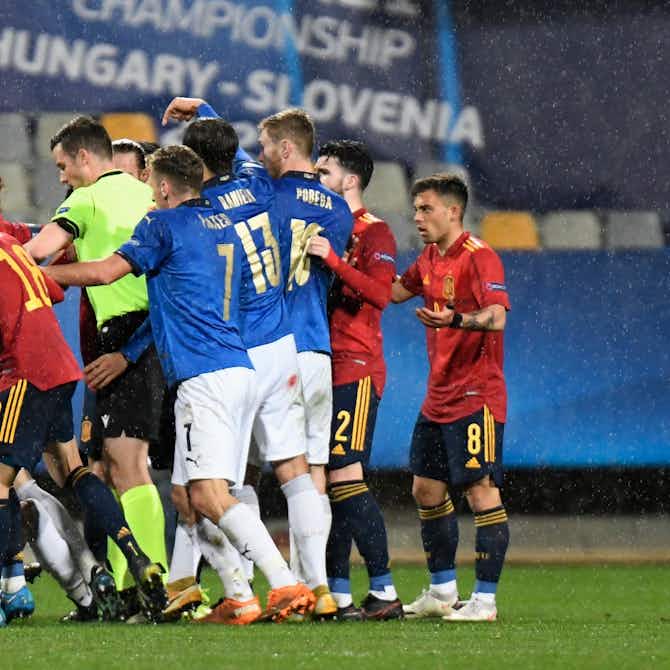 Preview image for European Under-21 Championship: Nine-man Italy hold Spain, Hungary miss out