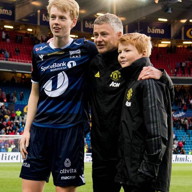 Preview image for Son of Man Utd boss Solskjaer lands Kristiansund pro deal