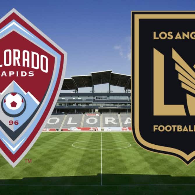 Preview image for Colorado Rapids vs LAFC - MLS preview: TV channel, team news, lineups and prediction