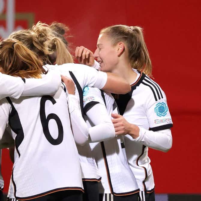 Vorschaubild für Überzeugende Leistung der DFB-Frauen hält Olympia-Traum am Leben - Die Spielerinnen in der Einzelkritik
