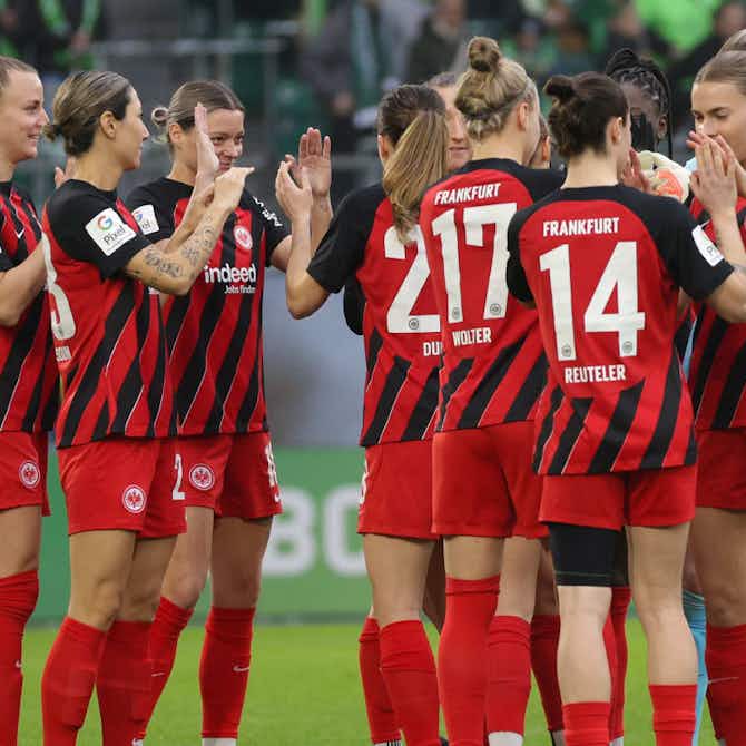 Vorschaubild für 21. Spieltag der Frauen-Bundesliga: Eintracht Frankfurt wieder international? Die Liga biegt auf die Zielgerade ein