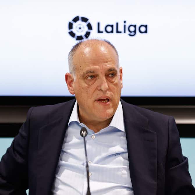 Vorschaubild für Liga-Präsident kündigt an: La-Liga-Spiele sollen künftig in den USA stattfinden