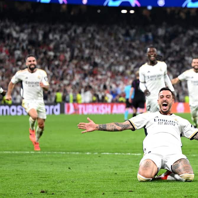 Preview image for Real Madrid reach 2024 Champions League final after stunning semi-final comeback