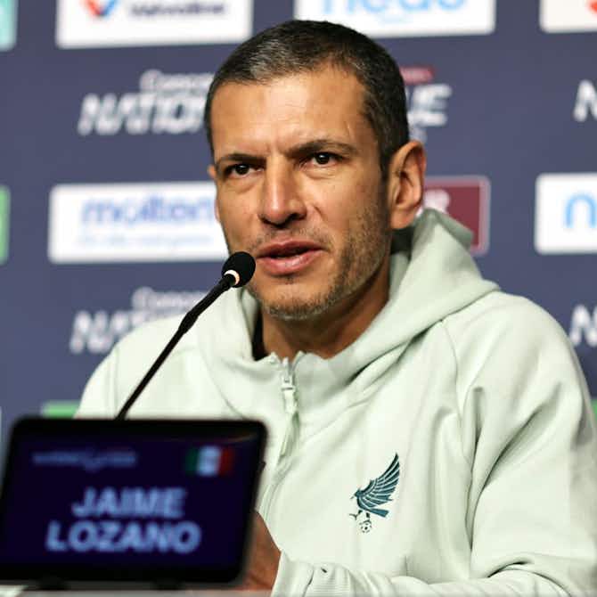 Preview image for Jaime Lozano: 'There are no favorites' in Nations League final against USMNT
