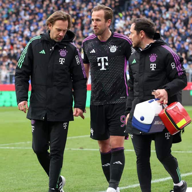 Imagen de vista previa para El Bayern Múnich confirmó cuál es la lesión que sufrió Harry Kane en el partido ante el Darmstadt