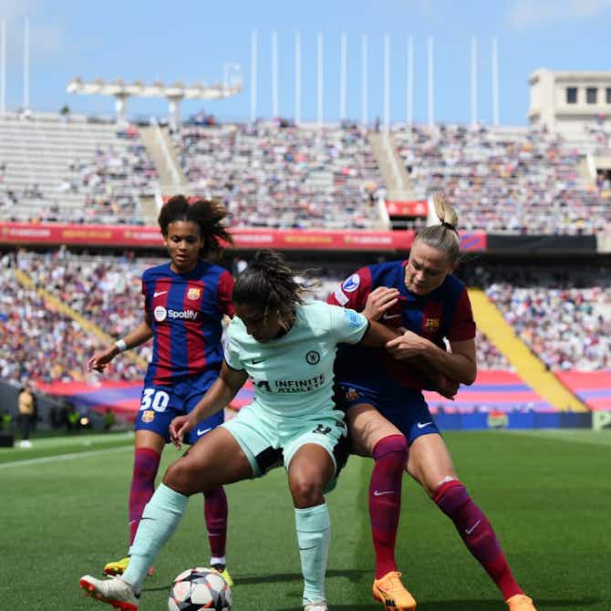 Vorschaubild für UWCL-Roundup: Chelsea schockt Barcelona, Lyon dreht Partie gegen PSG