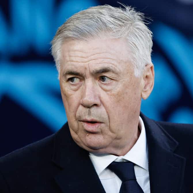 Preview image for Carlo Ancelotti defends Real Madrid's tactics in victory over Man City
