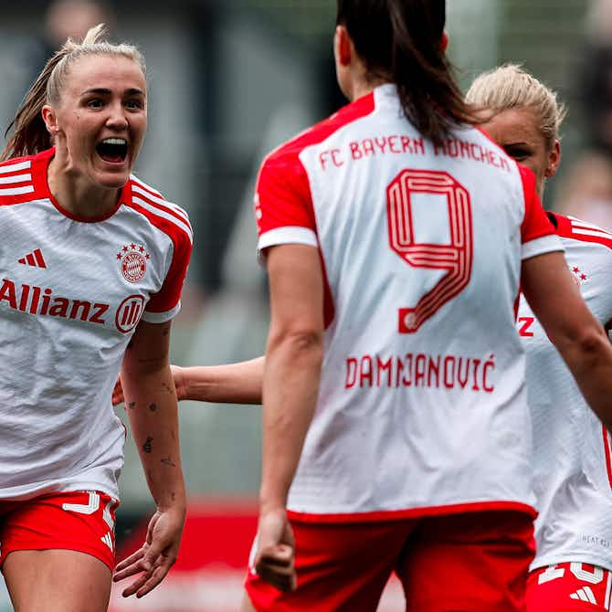 Vorschaubild für Deutsche Meisterinnen! FCB-Frauen feiern Titelverteidigung