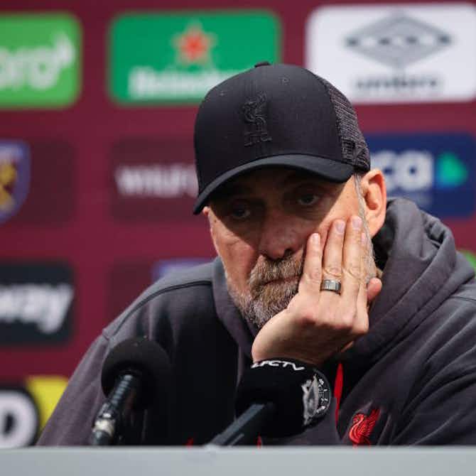 Preview image for I’ve Never Seen Jurgen Klopp This Low – Liverpool Legend