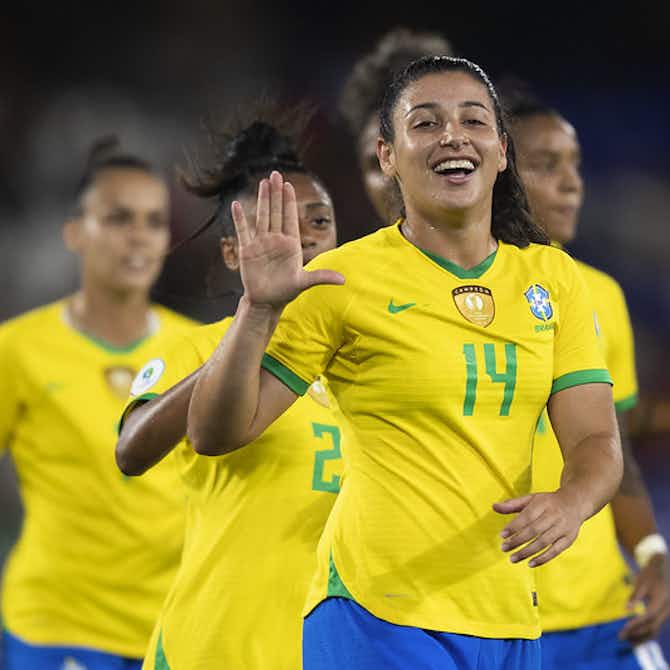 Imagem de visualização para Copa América: Seleção feminina goleia Peru, é 100%, e vai à semifinal