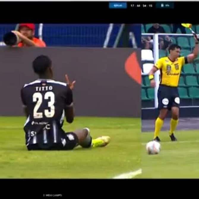Imagem de visualização para Jogador do Figueirense faz gesto obsceno para torcida do Avaí e é expulso