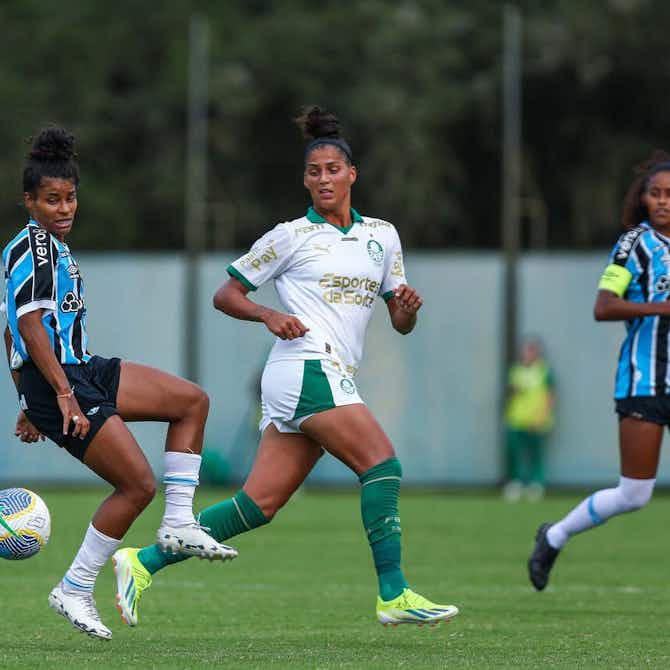 Imagem de visualização para Com uma jogadora a menos, Palmeiras vence o Grêmio pelo Brasileirão Feminino