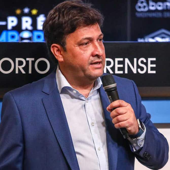 Imagem de visualização para Presidente do Grêmio: ‘Clubes oferecem CT porque não sabem o que estamos passando’